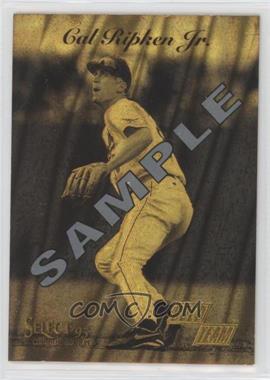 1995 Select Certified Edition - Gold Team - Sample #3 - Cal Ripken Jr.