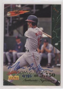 1995 Signature Rookies - [Base] - Signatures #35 - Marc Marini /5750