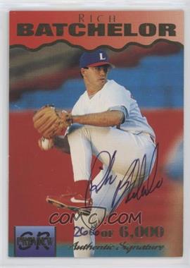 1995 Signature Rookies - Previews - Signatures #2 - Rich Batchelor /6000