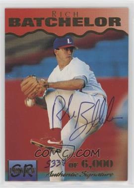 1995 Signature Rookies - Previews - Signatures #2 - Rich Batchelor /6000