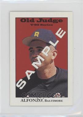 1995 Signature Rookies Old Judge - T-95 Minis Sample #1 - Edgar Alfonzo