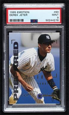 1995 Skybox Emotion - [Base] #60 - Derek Jeter [PSA 9 MINT]