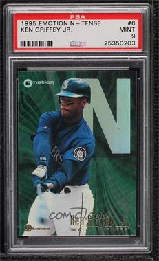 1995 Skybox Emotion - Ntense #6 - Ken Griffey Jr. [PSA 9 MINT]