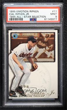 1995 Skybox Emotion - Timeless Cal Ripken Jr. #11 - Cal Ripken Jr. [PSA 9 MINT]