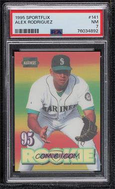 1995 Sportflix - [Base] #141 - Alex Rodriguez [PSA 7 NM]