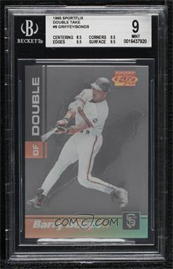 1995 Sportflix - Double Take #9 - Ken Griffey Jr., Barry Bonds [BGS 9 MINT]