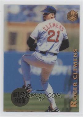 1995 Sportflix UC3 - [Base] - Artist's Proof #141 - Roger Clemens