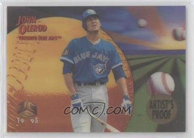 1995 Sportflix UC3 - [Base] - Artist's Proof #3 - John Olerud