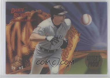 1995 Sportflix UC3 - [Base] - Artist's Proof #71 - Dante Bichette