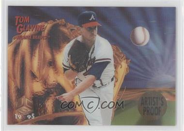 1995 Sportflix UC3 - [Base] - Artist's Proof #81 - Tom Glavine