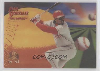 1995 Sportflix UC3 - [Base] #74 - Juan Gonzalez