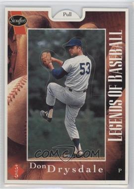 1995 Stouffers Legends of Baseball Pop-Ups - [Base] #3 - Don Drysdale