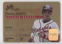 David Justice