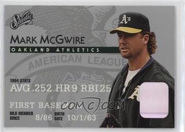 1995 Studio - [Base] #141 - Mark McGwire