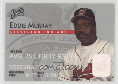 1995 Studio - [Base] #142 - Eddie Murray