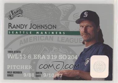 1995 Studio - [Base] #48 - Randy Johnson