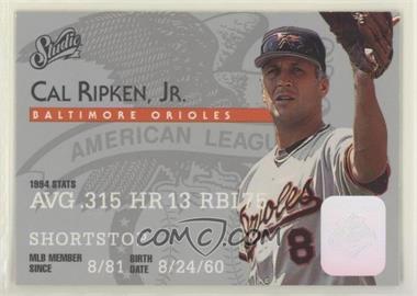 1995 Studio - [Base] #8 - Cal Ripken Jr.