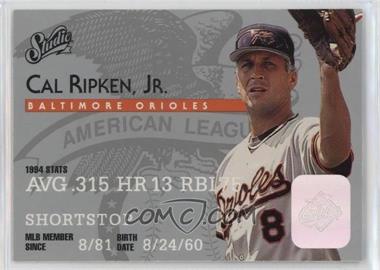 1995 Studio - [Base] #8 - Cal Ripken Jr.