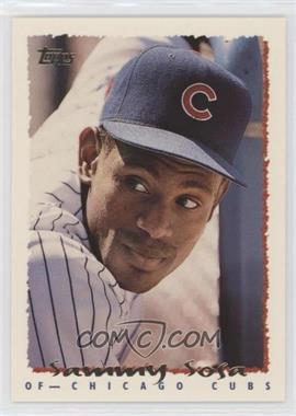 1995 Topps - [Base] #11 - Sammy Sosa