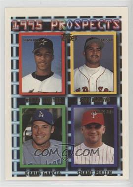 1995 Topps - [Base] #237 - Prospects - Brian Hunter, Jose Malave, Karim Garcia, Shane Pullen