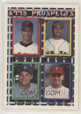 1995 Topps - [Base] #237 - Prospects - Brian Hunter, Jose Malave, Karim Garcia, Shane Pullen