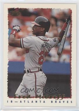 1995 Topps - [Base] #355 - Fred McGriff