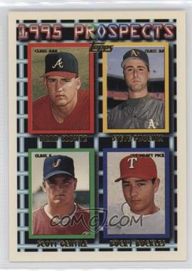 1995 Topps - [Base] #369 - Prospects - Brad Clontz, Steve Phoenix, Scott Gentile, Bucky Buckles [EX to NM]