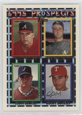 1995 Topps - [Base] #369 - Prospects - Brad Clontz, Steve Phoenix, Scott Gentile, Bucky Buckles