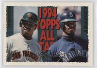 Topps All Stars - Barry Bonds, Ken Griffey Jr.