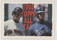 Topps All Stars - Barry Bonds, Ken Griffey Jr.