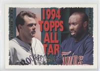 Topps All Stars - Dante Bichette, Kirby Puckett