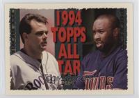 Topps All Stars - Dante Bichette, Kirby Puckett