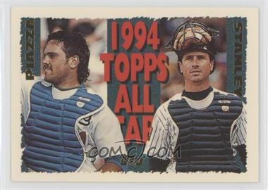 1995 Topps - [Base] #391 - Topps All Stars - Mike Piazza, Mike Stanley