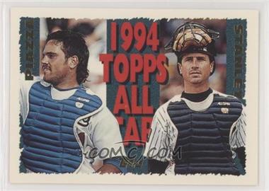 1995 Topps - [Base] #391 - Topps All Stars - Mike Piazza, Mike Stanley