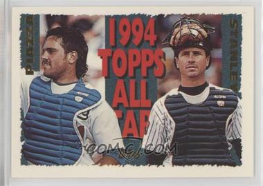 1995 Topps - [Base] #391 - Topps All Stars - Mike Piazza, Mike Stanley