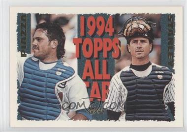 1995 Topps - [Base] #391 - Topps All Stars - Mike Piazza, Mike Stanley