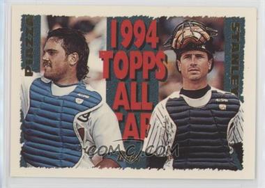 1995 Topps - [Base] #391 - Topps All Stars - Mike Piazza, Mike Stanley