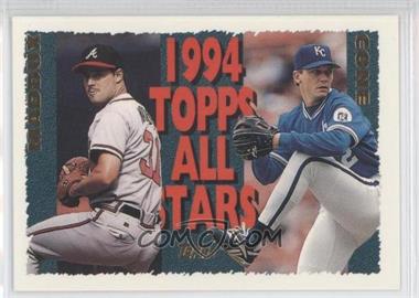 1995 Topps - [Base] #392 - Topps All Stars - Greg Maddux, David Cone