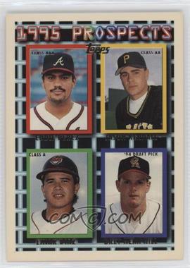 1995 Topps - [Base] #480 - Prospects - Eddie Perez, Jason Kendall, Einar Diaz, Bret Hemphill