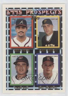 1995 Topps - [Base] #480 - Prospects - Eddie Perez, Jason Kendall, Einar Diaz, Bret Hemphill