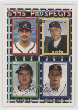 1995 Topps - [Base] #480 - Prospects - Eddie Perez, Jason Kendall, Einar Diaz, Bret Hemphill