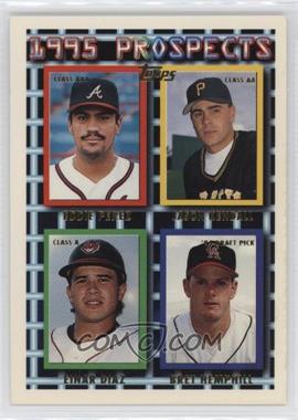 1995 Topps - [Base] #480 - Prospects - Eddie Perez, Jason Kendall, Einar Diaz, Bret Hemphill