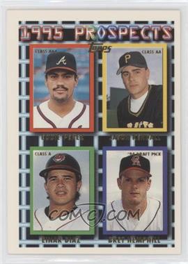 1995 Topps - [Base] #480 - Prospects - Eddie Perez, Jason Kendall, Einar Diaz, Bret Hemphill