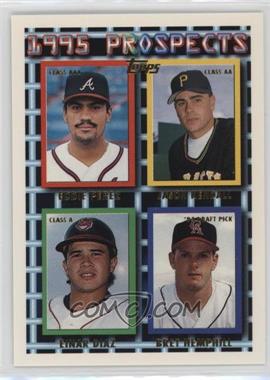 1995 Topps - [Base] #480 - Prospects - Eddie Perez, Jason Kendall, Einar Diaz, Bret Hemphill