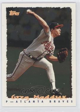 1995 Topps - Cyberstats #158 - Greg Maddux