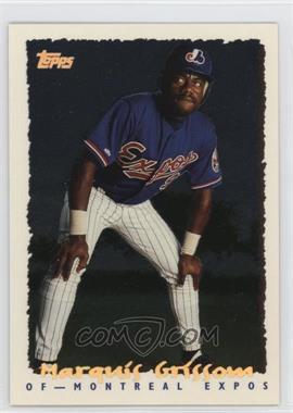 1995 Topps - Cyberstats #171 - Marquis Grissom