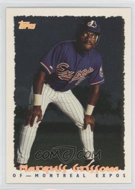 1995 Topps - Cyberstats #171 - Marquis Grissom