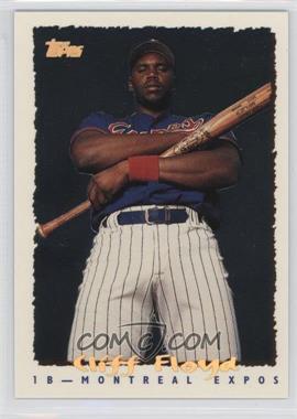 1995 Topps - Cyberstats #257 - Cliff Floyd