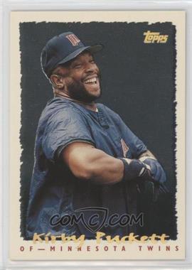 1995 Topps - Cyberstats #319 - Kirby Puckett