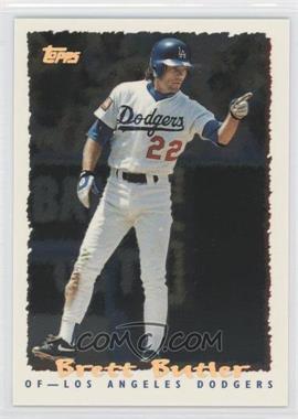 1995 Topps - Cyberstats #378 - Brett Butler